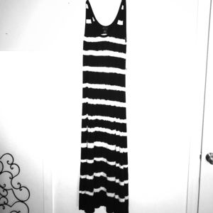 Black & White Maxi Dress
